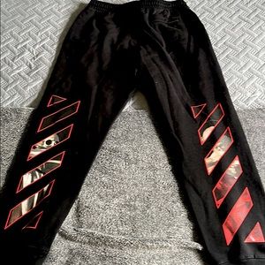 Off white black sweatpants